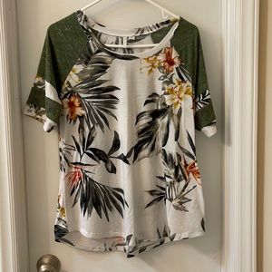 Cute Flowered T Shirt
